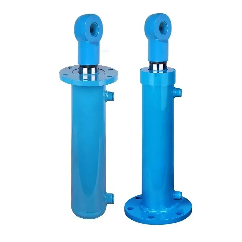 

Hot Sales20 Tons Thrust Hydraulic Cylinder Earring Flange Oil Pump Thread Connection