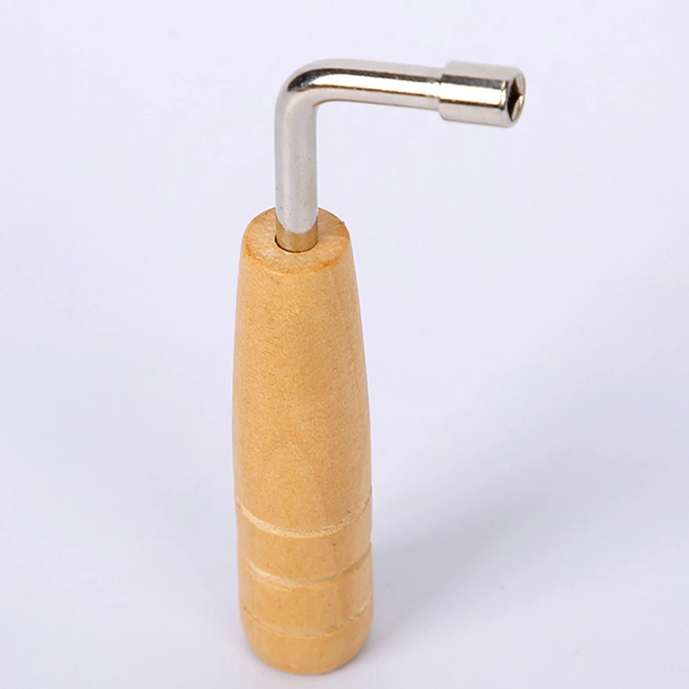 Lyre Harp Tuning Tool Engineered for Direct Engagement with 4mm Peg Heads Commonly Found on Contemporary and Historical Replicas
