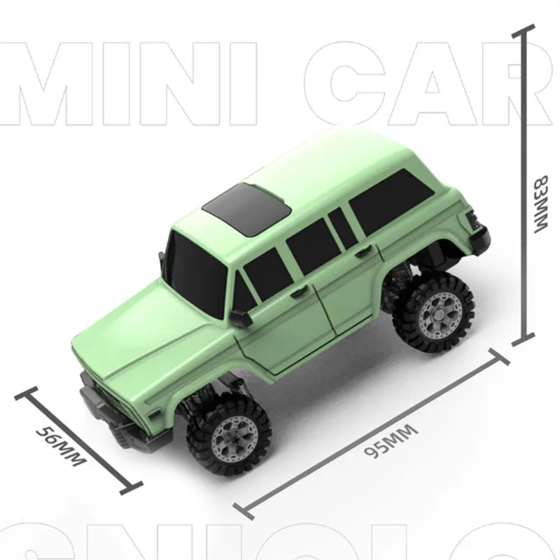 3015 Sniclo Fpv 4wd Bezprzewodowy zdalnie sterowanym samochodowym Rc z napędem na cztery koła Samochód wspinaczkowy Zabawka Chłopiec Pojazd terenowy Kieszonkowy samochód Prezent