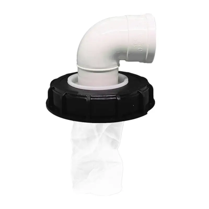 

AEE2-IBC Cover Filter 165Mm 90° Ton Cover With Nylon Washable IBC Tank Cover Filter To Mount On IBC Container Rainwater Tank