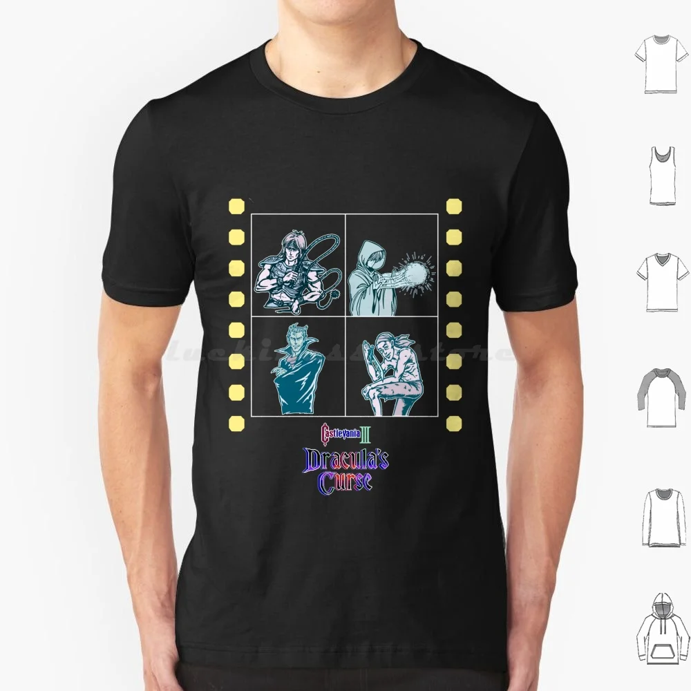 Cv3 Draculas Curse T Shirt Men Women Kids 6xl Castlevania Trevor Nes Belmont Trevor Belmont Vampire Vampire Killer Vampire