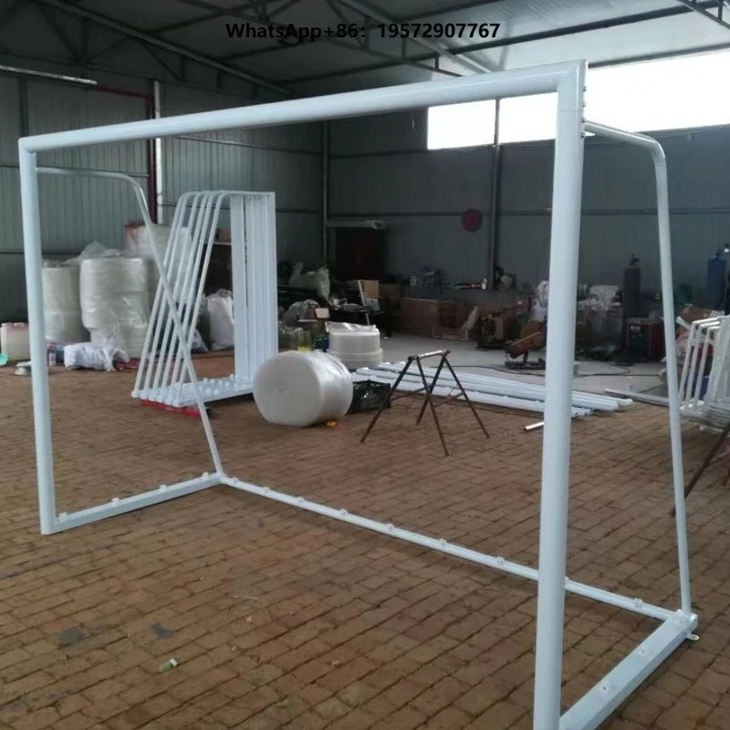 Factory Direct Sale Outdoor Football Training Equipment Portable Football Goal Post Aluminum Alloy 3m X 2m Soccer Goal Gate