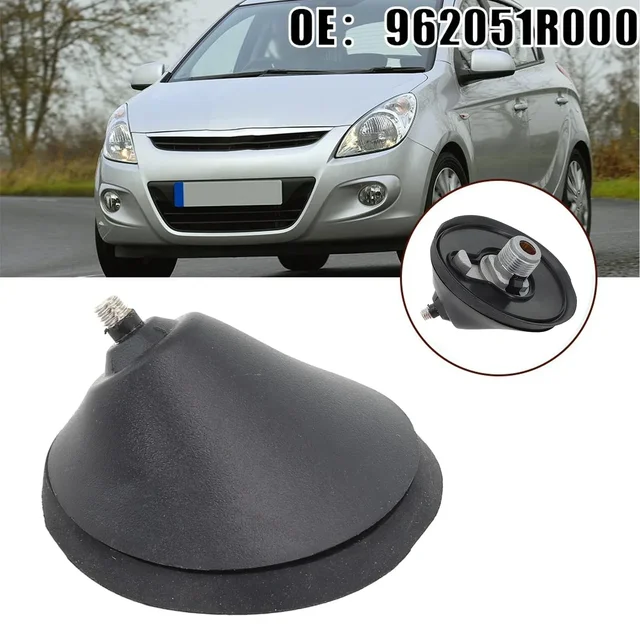 Wymiana podstawy anteny samochodowej Hyundai i20 2005-2010 962051 R000 Czarna podstawa anteny ABS Lekkie akcesoria naprawcze