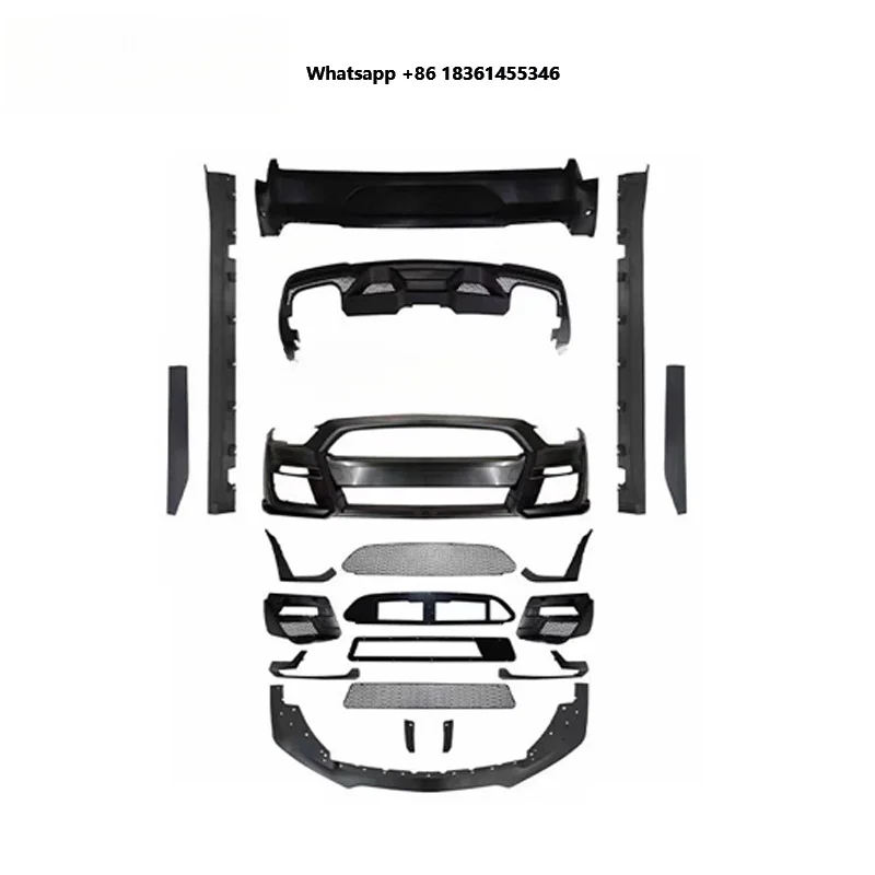 Car body accessories Factory Auto Body kit 15-17 Modified For GT500 Full Surround Kit (Including Side And Rear