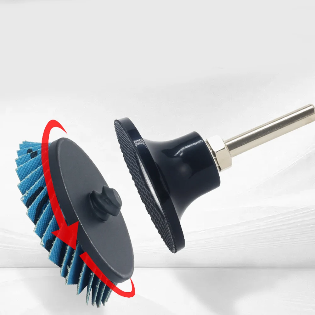 

Versatile Sanding Discs Set Polishing Pad Set R-type Roll Lock Quick Change Tray Holder 10 14mm Shank Pad Holder