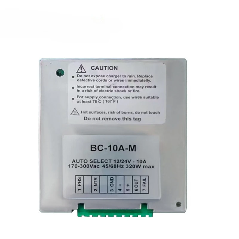 

Аксессуары для дизельного генератора BC10A Зарядное устройство для свинцово-кислотных аккумуляторов BC-10A Поплавковое зарядное устройство BC-10A-M