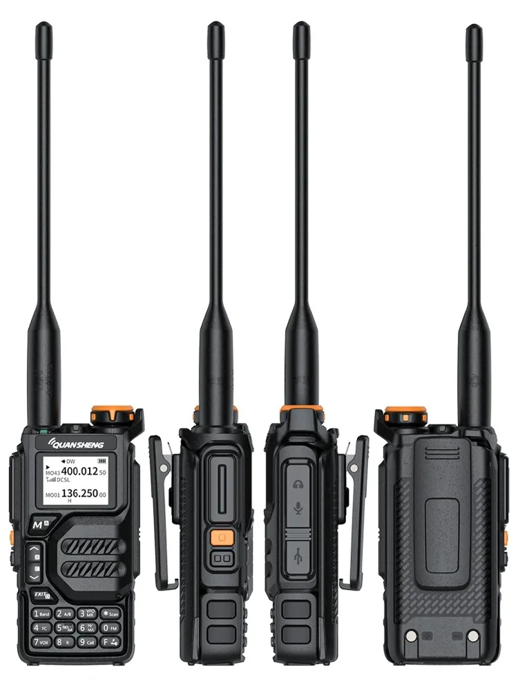 Quansheng UVK5 UV-K5 full band 50-600MHz long range quansheng k5 Type-c walkie talkie two way radio ham radio amateur radio