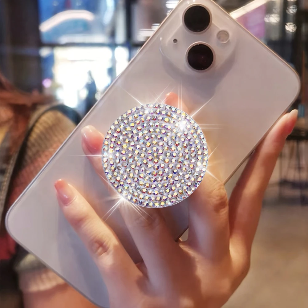 

Новый складной держатель для телефона, блестящий держатель для телефона, держатель для подушки безопасности, складной держатель для подушки безопасности