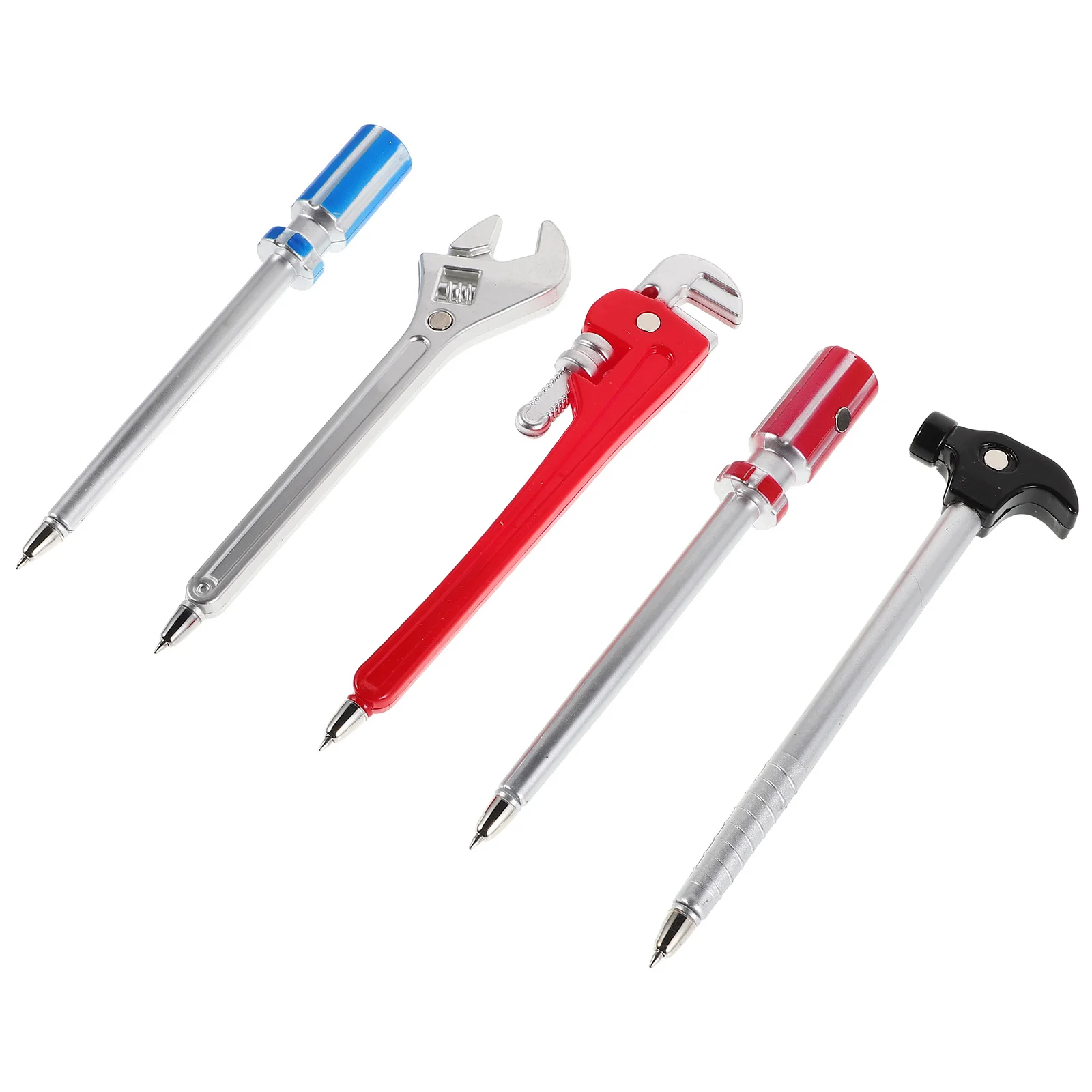 

5pcs Creative Hardware Tool Pen Wrench Hammer Smooth Writing Fun Stationery For Kids Students School Office
