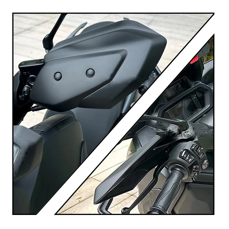 Per Yamaha XMAX 125/300 Moto Paramani Moto Protezione dalla caduta ABS Vento Deflettore Scudo Protezione Scooter Paramani