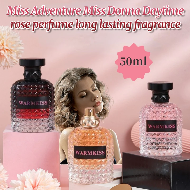 Miss Adventure Miss Donna Daytime Rose Perfume Is Fresh Natural and Long-lasting Romantic Sweet, Elegant and Intellectual