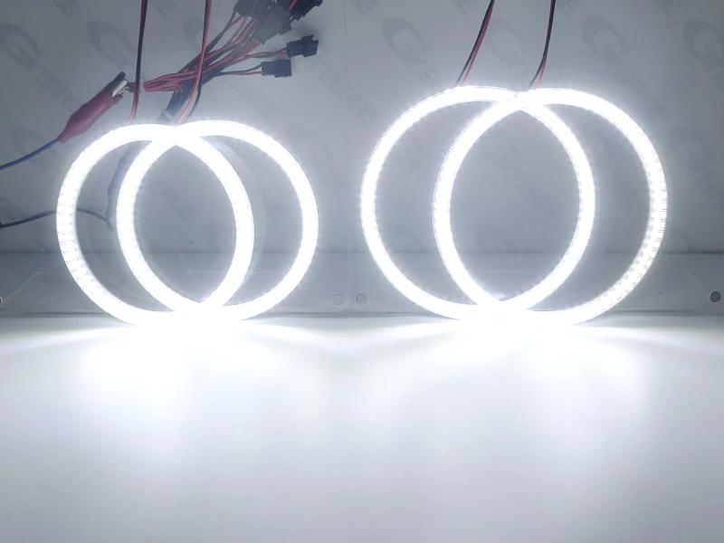 For BMW 1 Series E81 E82 E87 E88 2004 - 2012 Ultra Bright SMD LED Angel Eyes Kit Halo Rings