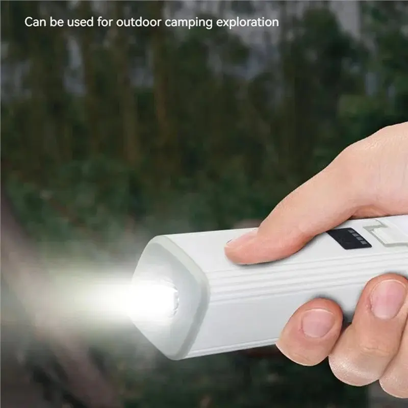 ABBP-Protable Rechargeable Camping Light Tent Chandelier Ultra Long Life Multi-Function Flashlight Folding Hand Lamp