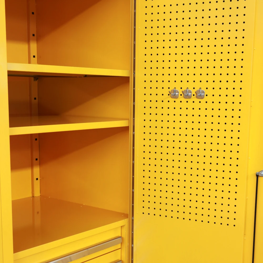 Portable Workbench Garage Tools Locker Workshop Metal Heavy Workbench