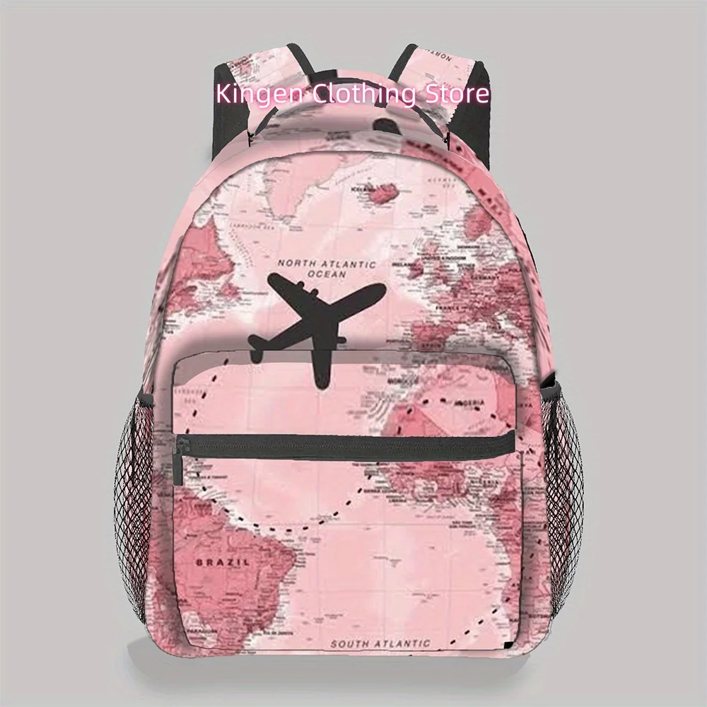 Leisure and Fashionable Large Capacity Backpack, Suitable for Commuting, 2D FLAT PRINTING, 2D Flat