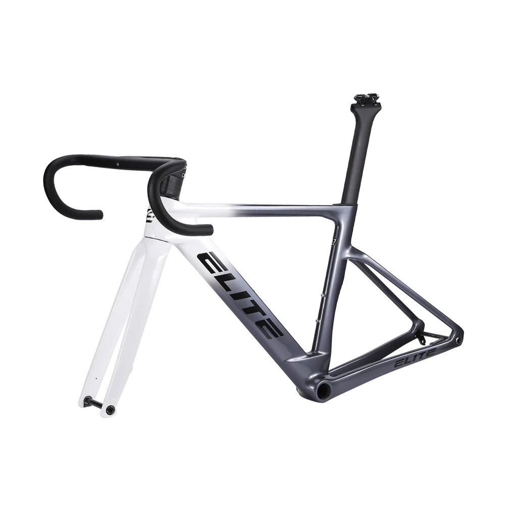 ELITE Rahmen Carbon Rennrad Rahmen Fahrrad Zubehör Scheibenbremse Carbon Radfahren Frameset T1000 Racing rahmen BB86 – Detail 5
