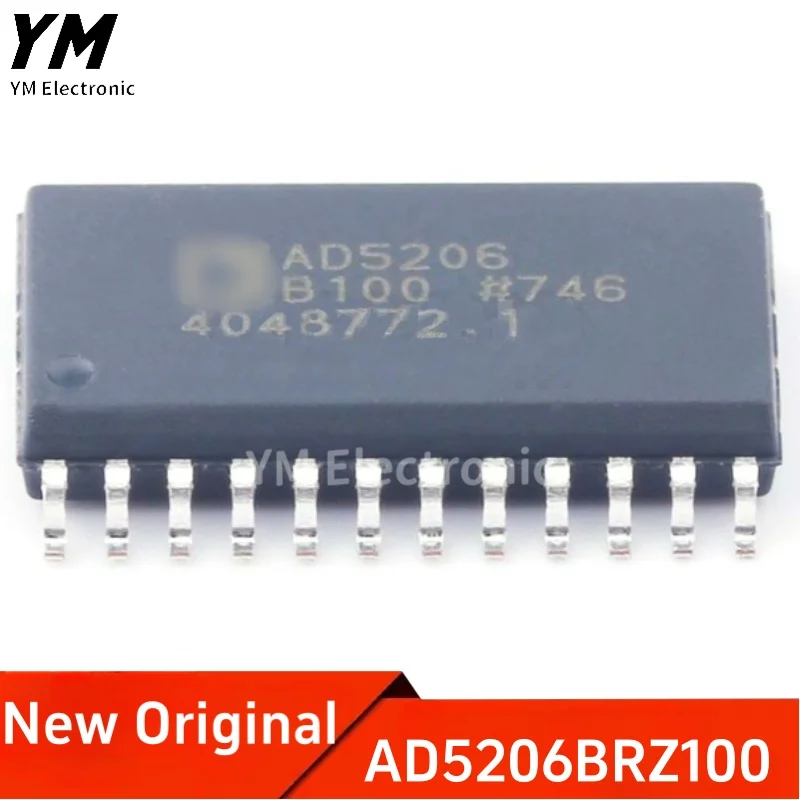 

New Original AD5206BRUZ100-RL7 AD5206 AD5206BRUZ100 SMT TSSOP24 digital potentiometer chip