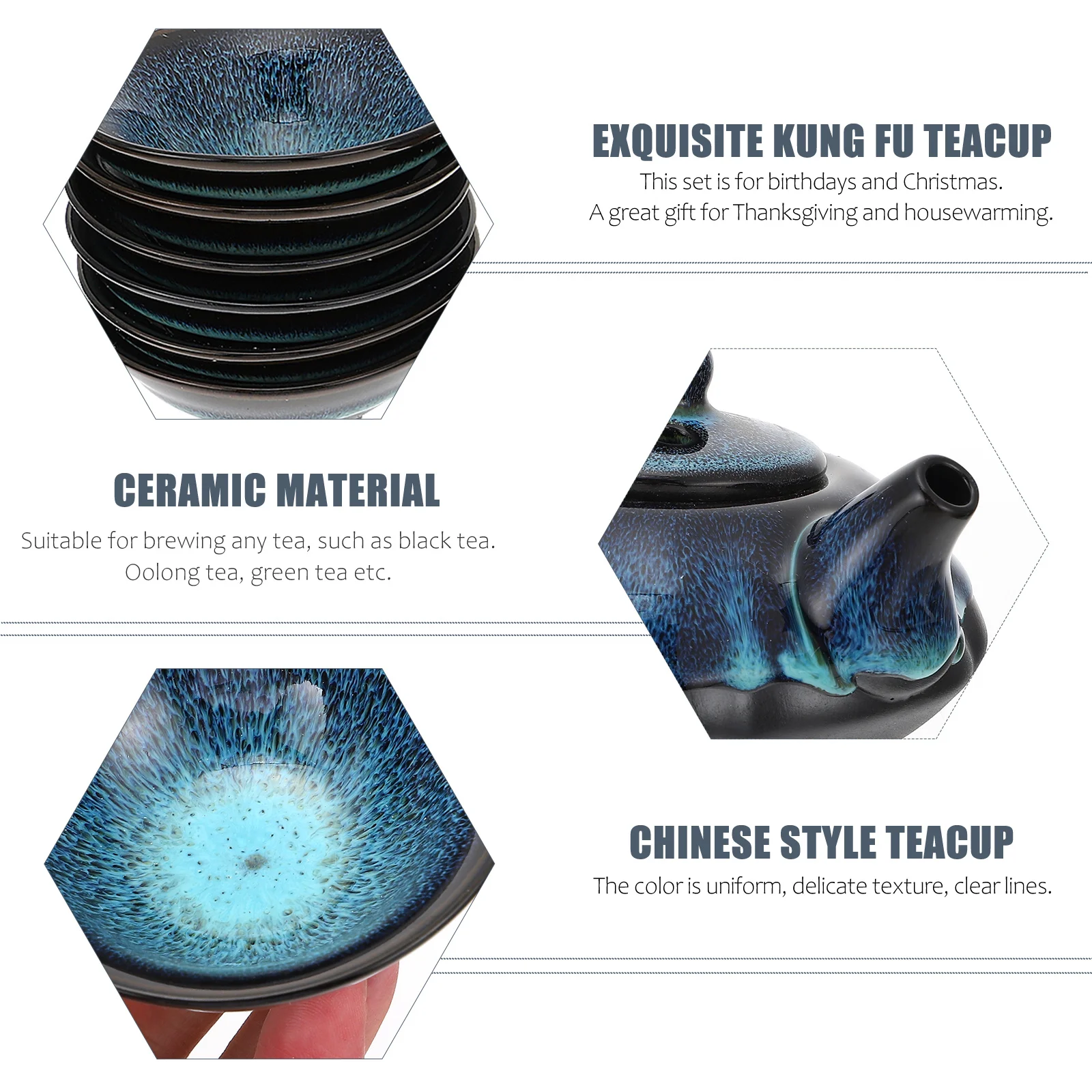 

Ceramic Tea Set Home Tea Set Portable Tea Set Tea Gift Set Tea Set for Home