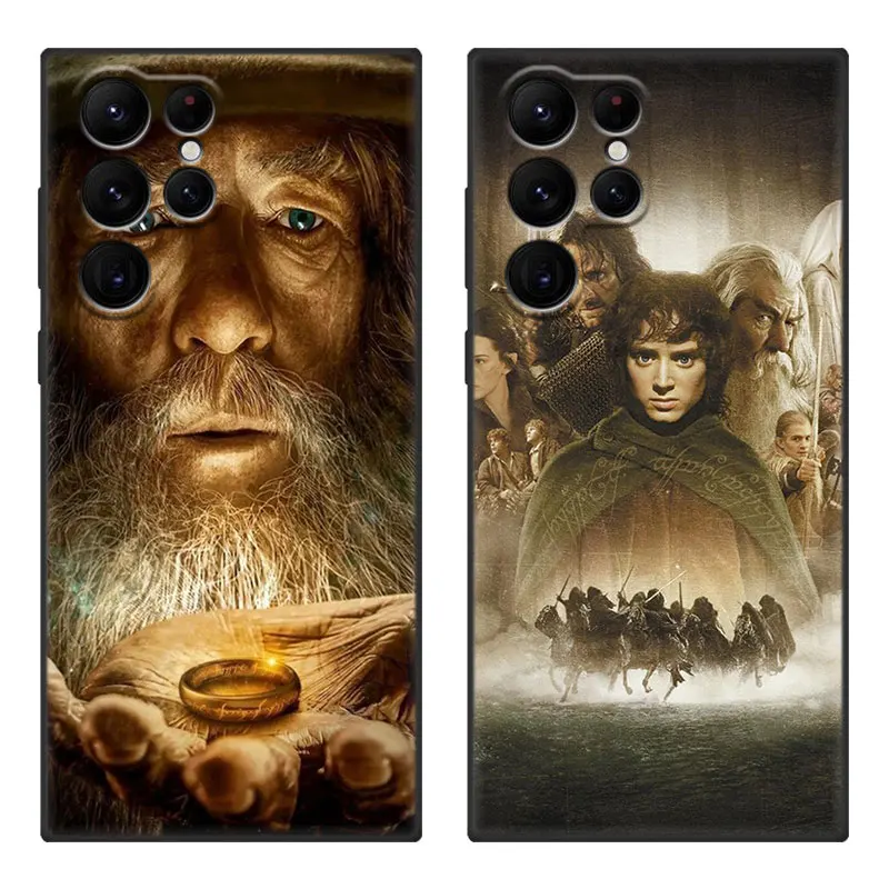 L-Lord of the R-Rings Cartoon Cover Case For Samsung Galaxy S24 Ultra S23 Plus S21 FE S22 Ultra S20 FE 5G S10E S10 Lite S9 Plus