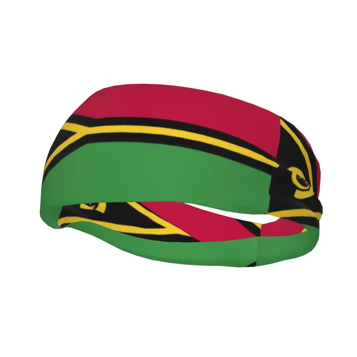 Sports Sweatband Breathable Headband Sweat Hair Head Band The Republic Of Vanuatu Flag Yoga Headband