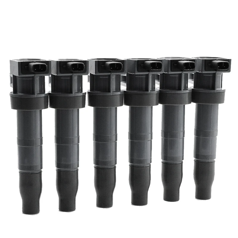 6Piece New Ignition Coil Parts Accessories For 2006-2015 Hyundai Sonata Santa Fe Kia Sorento 3.3L 3.5L 3.8L 27301-3C000