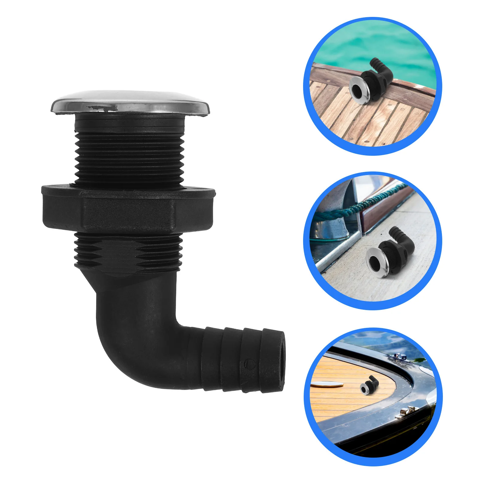 

Nylon Boat Elbow Fitting 90 Degree 34 Hose Pipe Marine Deck Drain Connector Bilge Pump Hardware Rv Canoe