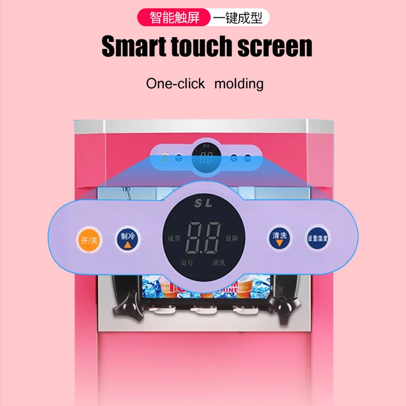 

Easy to Operate Soft Serve Ice Cream Machine Machinery Ice-cream Ice Cream Machine for Sale