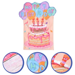 Chair Cover Decorative Cover Chair Seat Cover Birthday Decoration Happy Props Classroom Children Fabric Kids Office Props