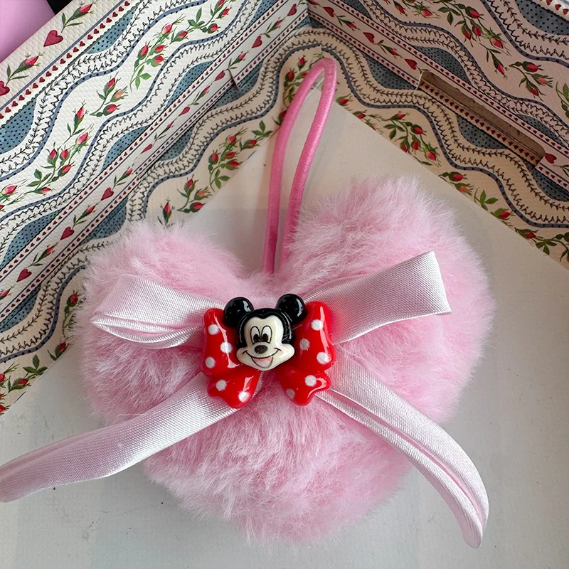 Miniso детский мультяшный плюшевый милый розовый пучок для волос, веревка для волос, сказка, галстук принцессы, веревка для волос, аксессуары для волос