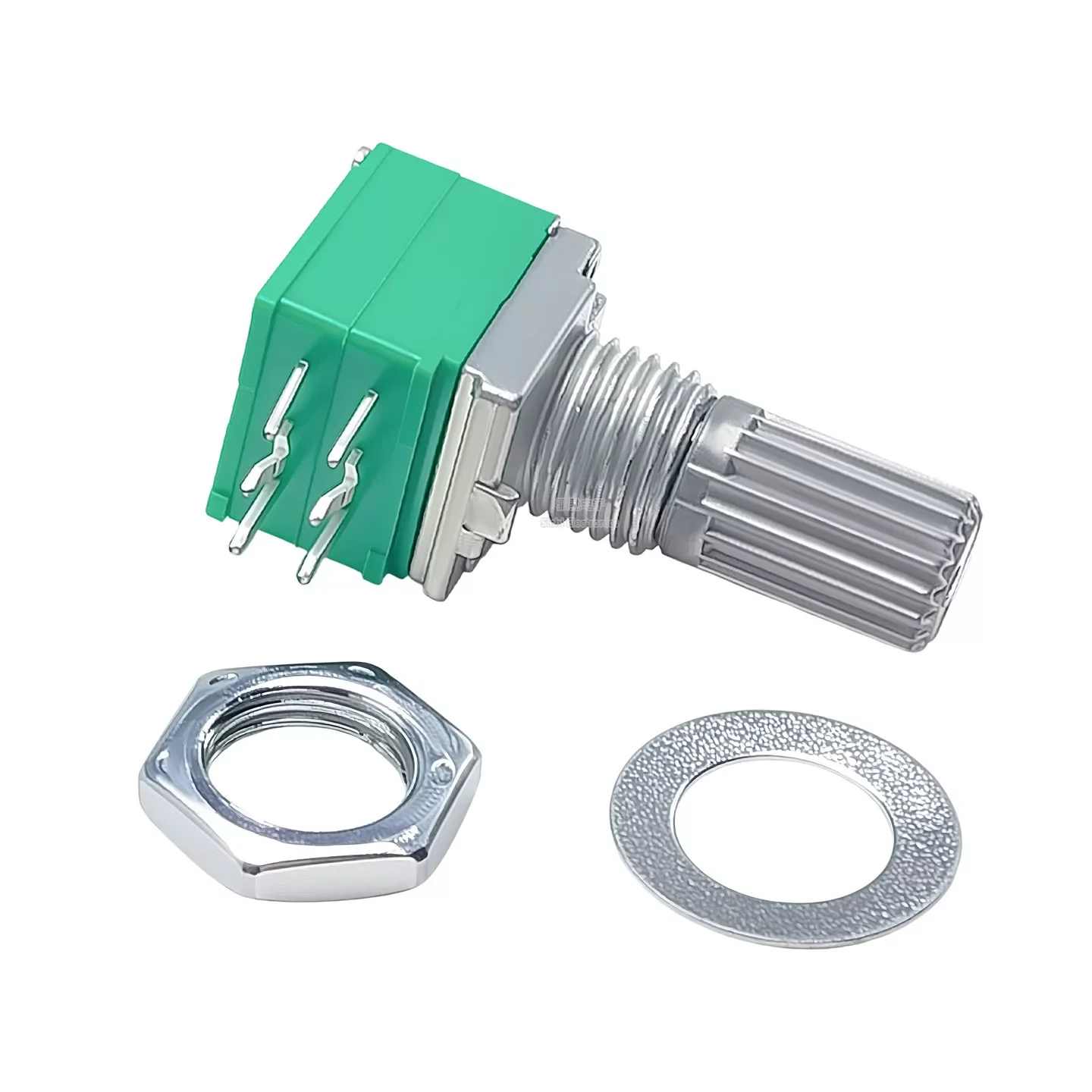 5pcs/lot RK097N RV097N Potentiometer B1K 5K 10K 20K 50K 100K 500K 15mm 3 5 6 8Pin Audio Amplifier Sealed Linear Volume Kit