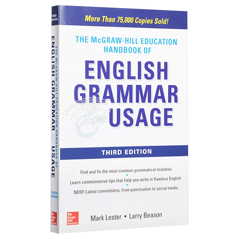 

McGrawHill Education Handbook Of English Grammar Usage Mark Lester McGrawHill 9781260121674 Book