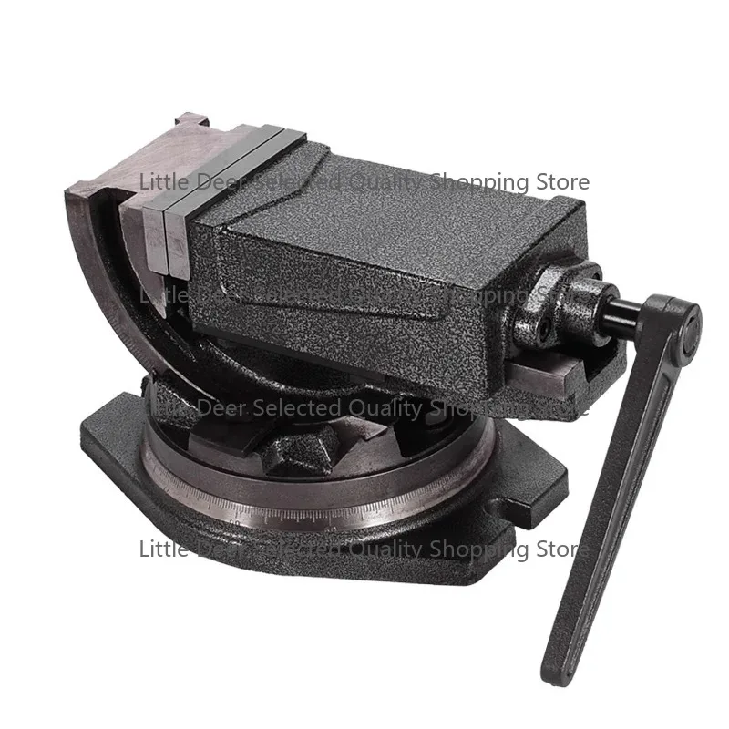 Felix 4 Inch Inclinable Angle Solid Flat Tongs 360-Degree Rotary Precision Taper Vise Precision High Quality Tongs