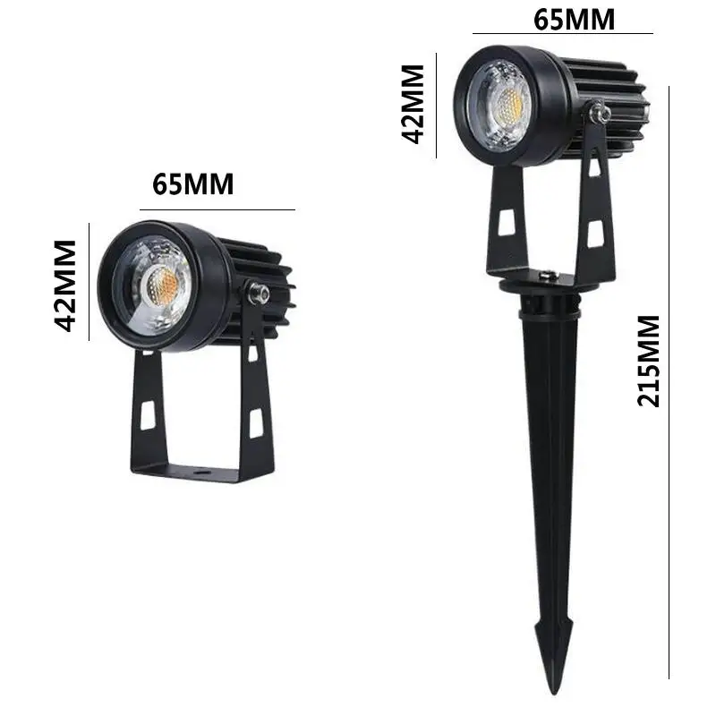 Luz LED para paisajes, decoración impermeable para exteriores, patio, camino, Villa, jardín, bolardo, lámparas de césped
