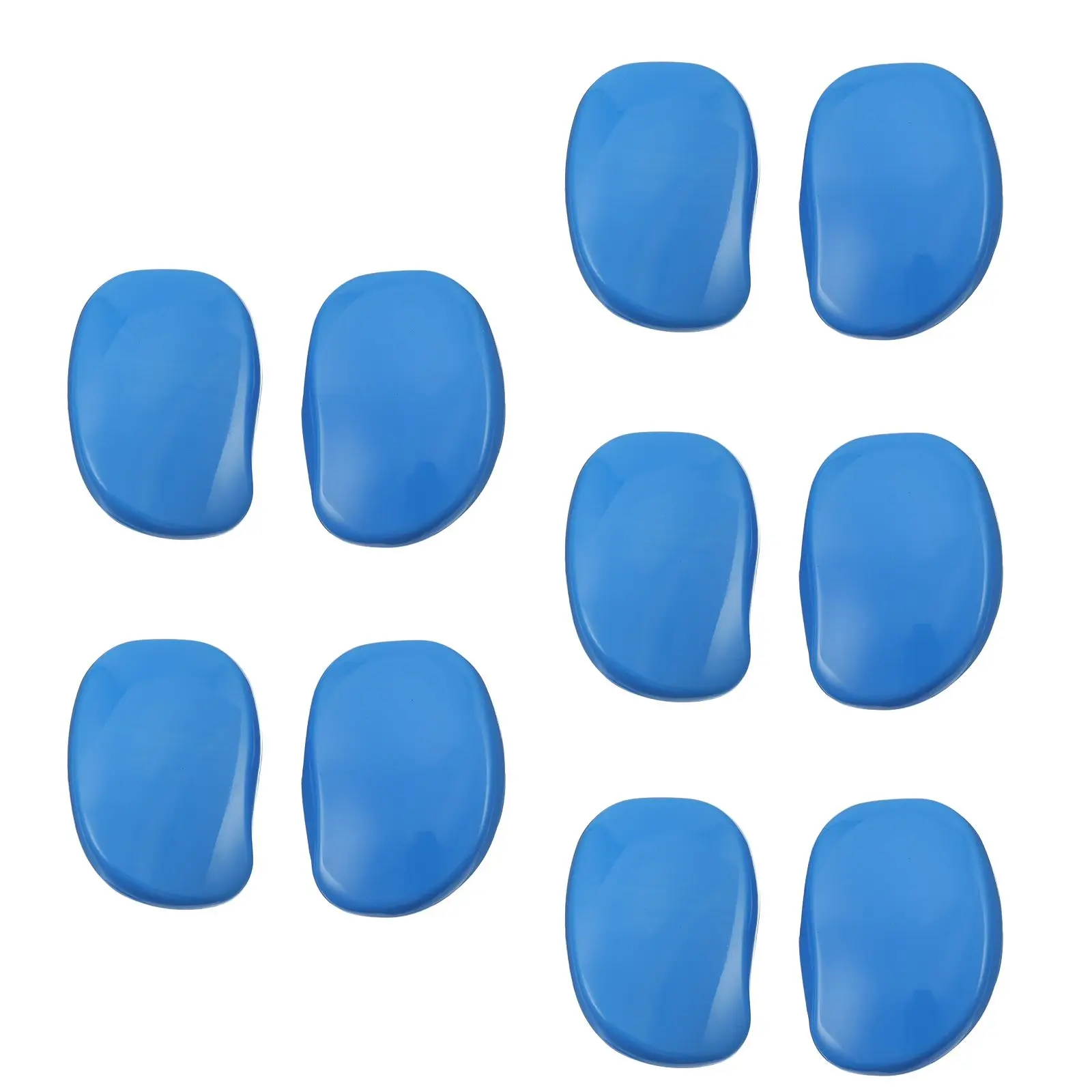 

10 Pcs Earmuffs Hair Dye Protector Cover Plastic Soft Earplugs for Coloring Salon Use Accessories Portable Daily Needs