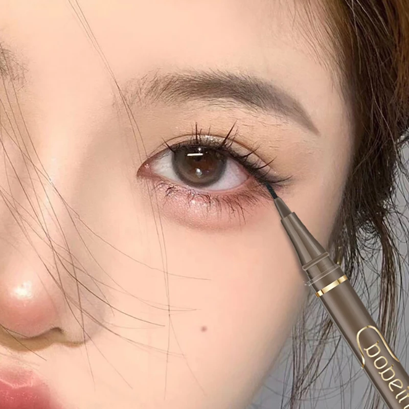 دائم كحل السائل القلم ماتي السلس سريعة الجافة مقاوم للماء غير تلطخ رقيقة جدا كحل السفلى رمش القلم أدوات التجميل