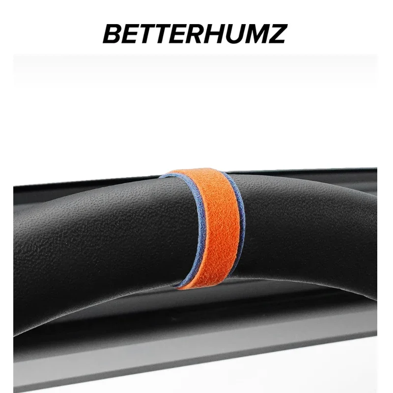 Steewhee Alcantara-Super-Suede Lenkrad-Zentrierung: Perfekte Optik und einfache Installation für Ford Mustang, Ranger & Explorer