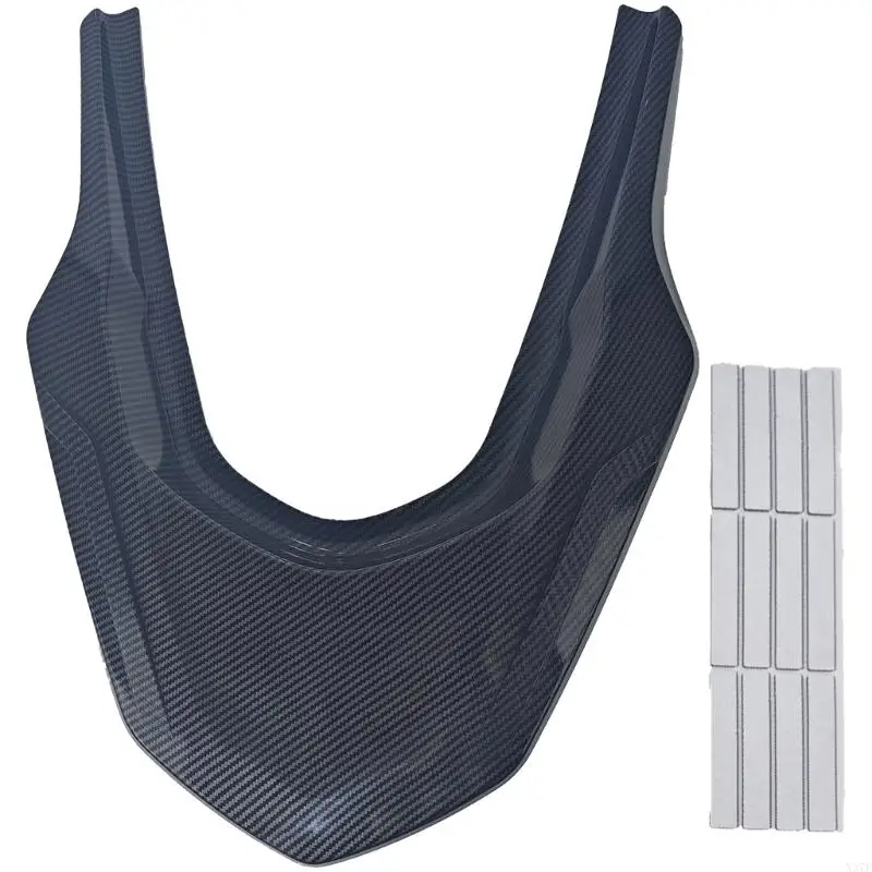 

Motorcycle Pillion Rear Passenger Cowl Cover Hump Rear For PCX160 Carbon Fiber Rear Cover X37F