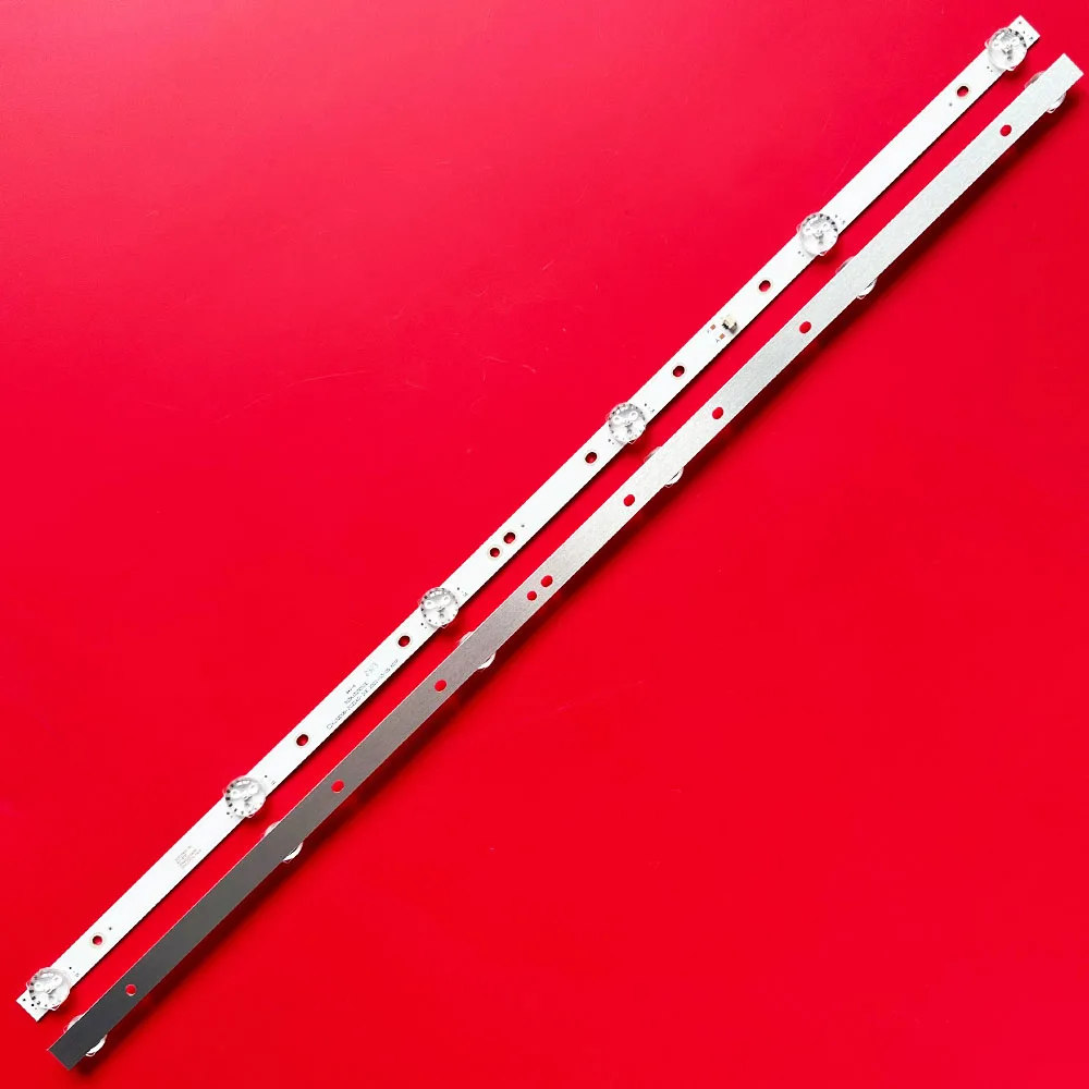 2/16 Uds tira de LED para iluminación trasera para KJ32D06-ZC22AG-20E LT-32M350W 32DH49-T2 303KJ 320044   HTV-32R01-T2C V320BJ6-Q01 6 lámparas 6V