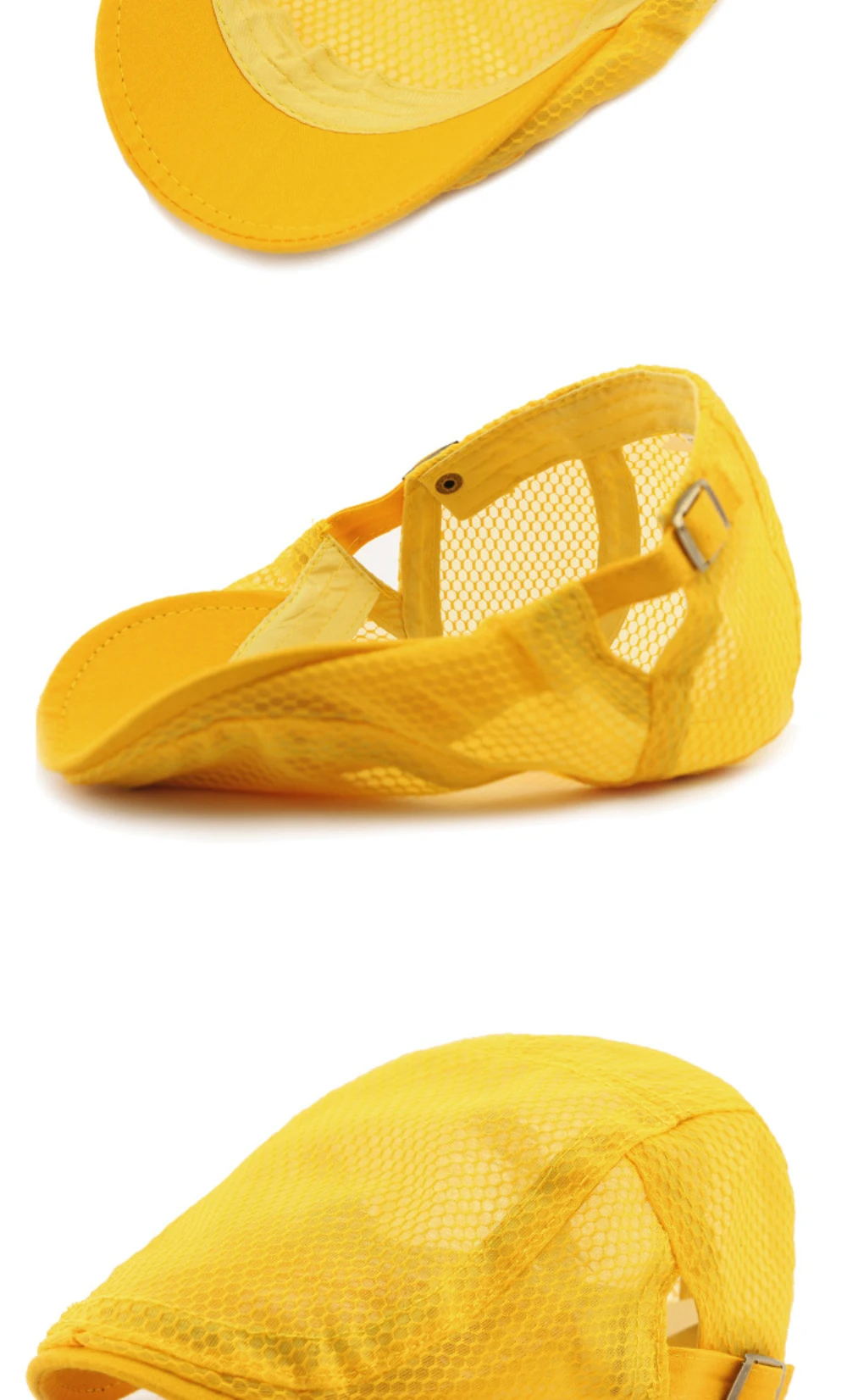 HT4822 Baskenmützen Frühling Sommer Mesh-Kappen für Herren Damen Retro Künstler Maler Baskenmütze Herren Damen Ivy Flat Cap Atmungsaktive Baskenmütze – Detail 11