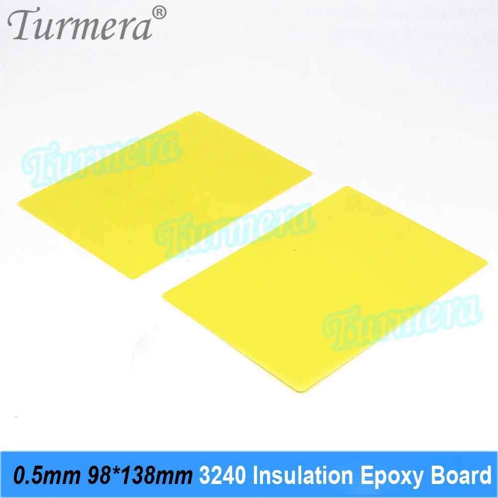 Turmera 3240 Insulation Epoxy Plate 0.5mm Thickness 98*138mm for 3.2V 30Ah 32Ah 40Ah 280Ah 12.8V Lifepo4 Batteries Pack Diy Use