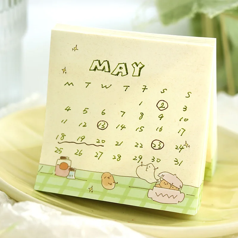 100 Sheets Cute Plan Memo Pad Kawaii To Do List Daily Weekly Planner Notepad for School Office Stationery