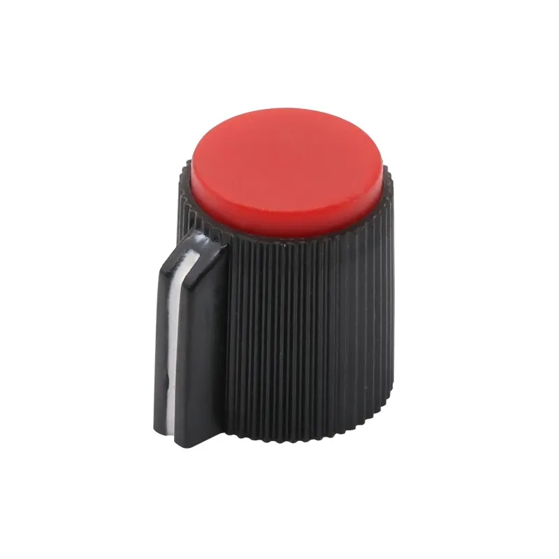 10pcs KNP-13-6.0 potentiometer bakelite plastic color knob rotary switch intercom volume adjustment cap