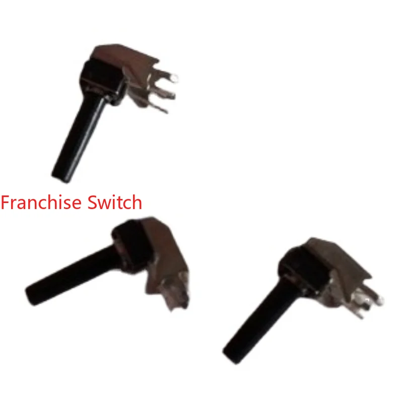 10PCS Horizontal Light Touch Switch With Long Bracket Microswitch Button 6*6*17MM Copper Foot  Jog