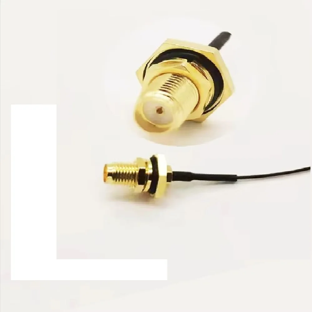 10 SZT. Kabel SMA Pigtail Jumper RP SMA Żeński do U.FL MHF1 MHF3 MHF4 0.81 Złącza Gniazda Adapter do Routera WiFi GPS AP — zdjęcie produktu 5