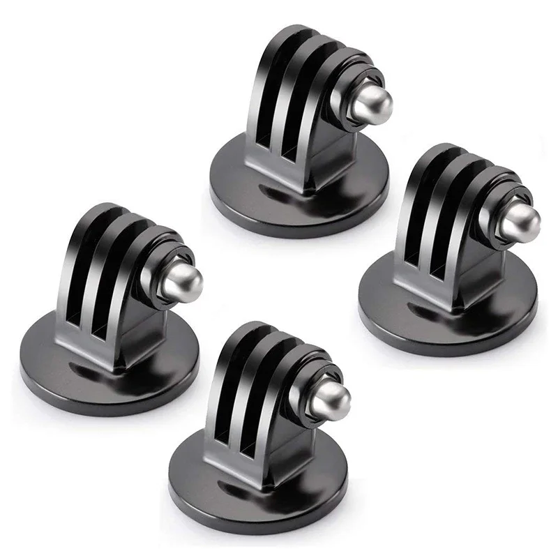 Adaptador de montagem de tripé go pro adaptador de montagem de tripé para gopro hero sjcam yi dji osmo acessórios de câmera de ação