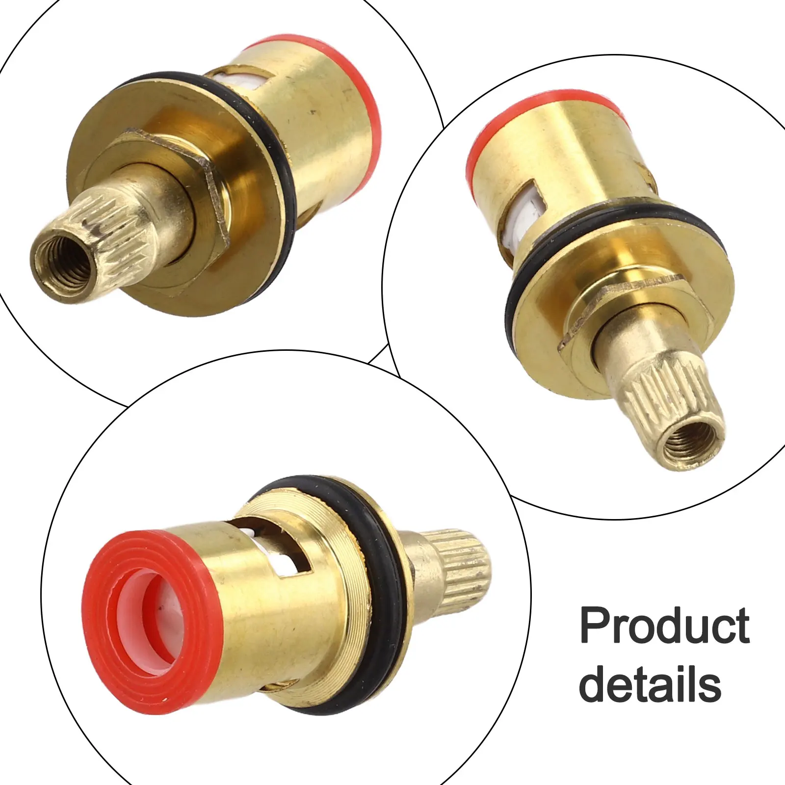 Outlet Faucet Valve Tap Wash Basin Washroom Water Connection Copper Kitchen Lavatories Liquid Pipe Single Handle