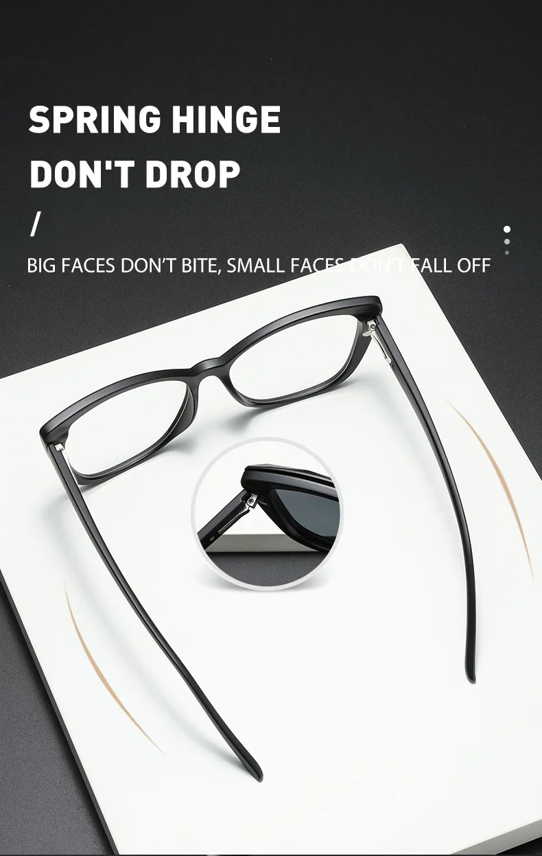 Vcka 10 in 1 Frauen Katzenauge Myopie Sonnenbrille Mode polarisierten Magnet clip auf Brille verschreibung pflicht ige Brillen gestelle-0.5 ~-6,0 – Detail 3