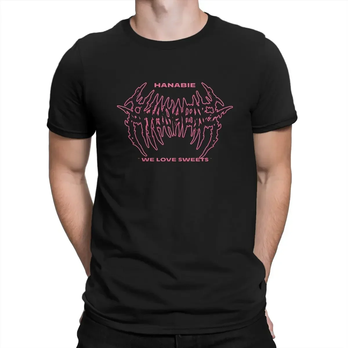 

Men's T-Shirt We Love Funny 100% Cotton Tee Shirt Short Sleeve Hanabie T Shirts Crew Neck Clothing Summer