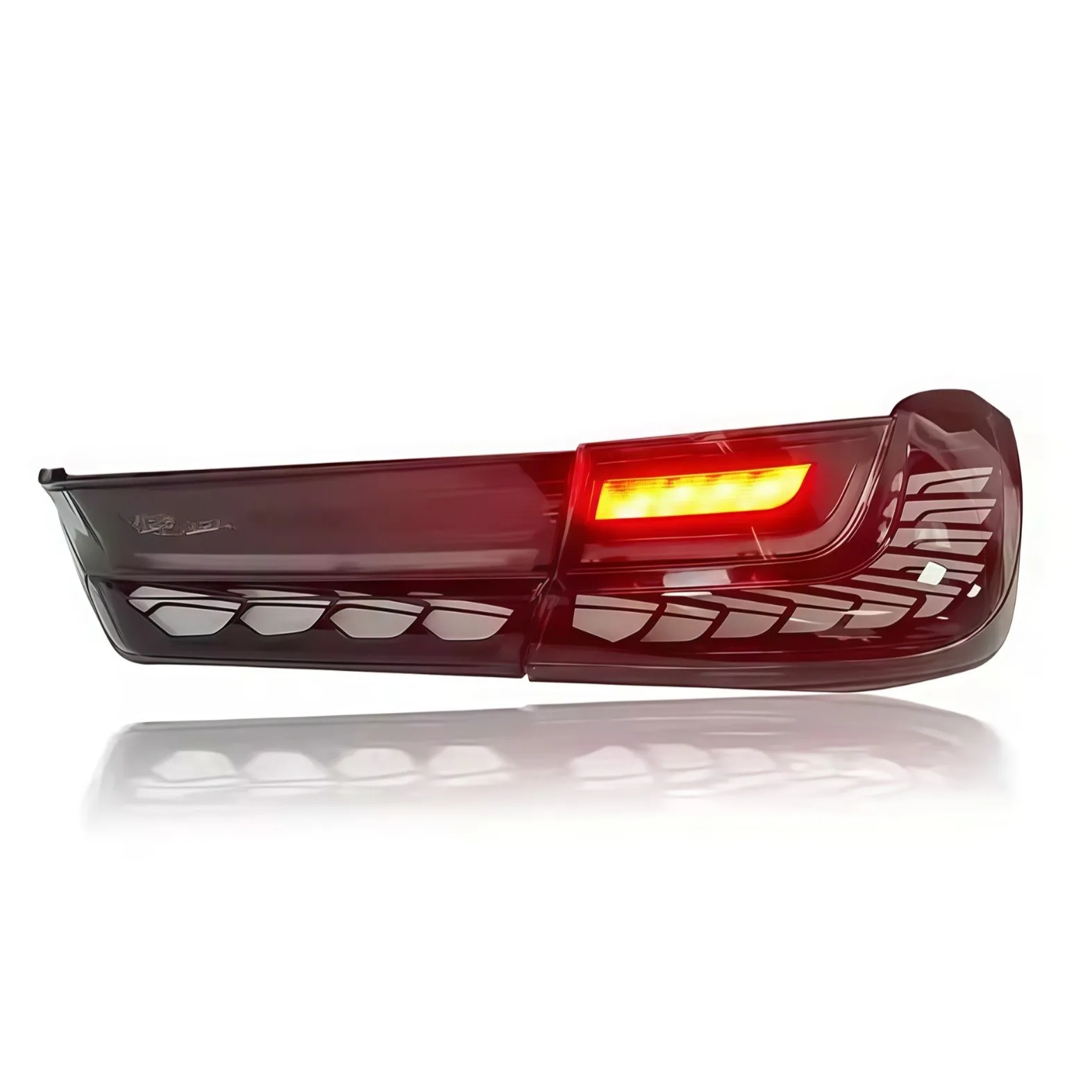 For LED Tail Lights for BMW 3 Series G20 G28 2019-2022 Dynamic Sequential Turn Signal Dragon Design Daytime Running Light Pair