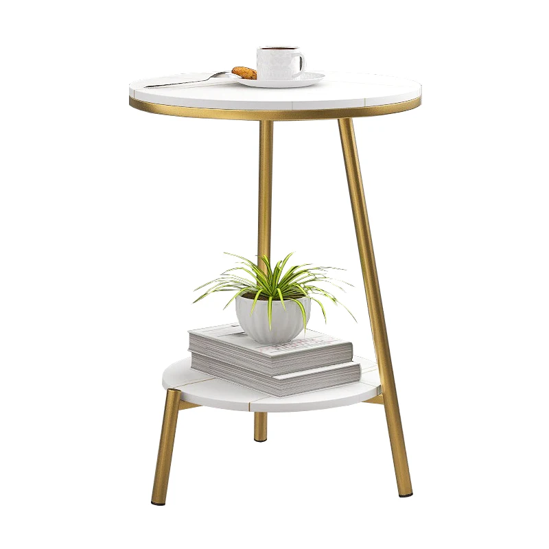 

YY Nordic Side Table Light Luxury and Simplicity Modern Tea Table Living Room Sofa Corner Table